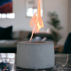 Colsen Tabletop Concrete Fire Pit