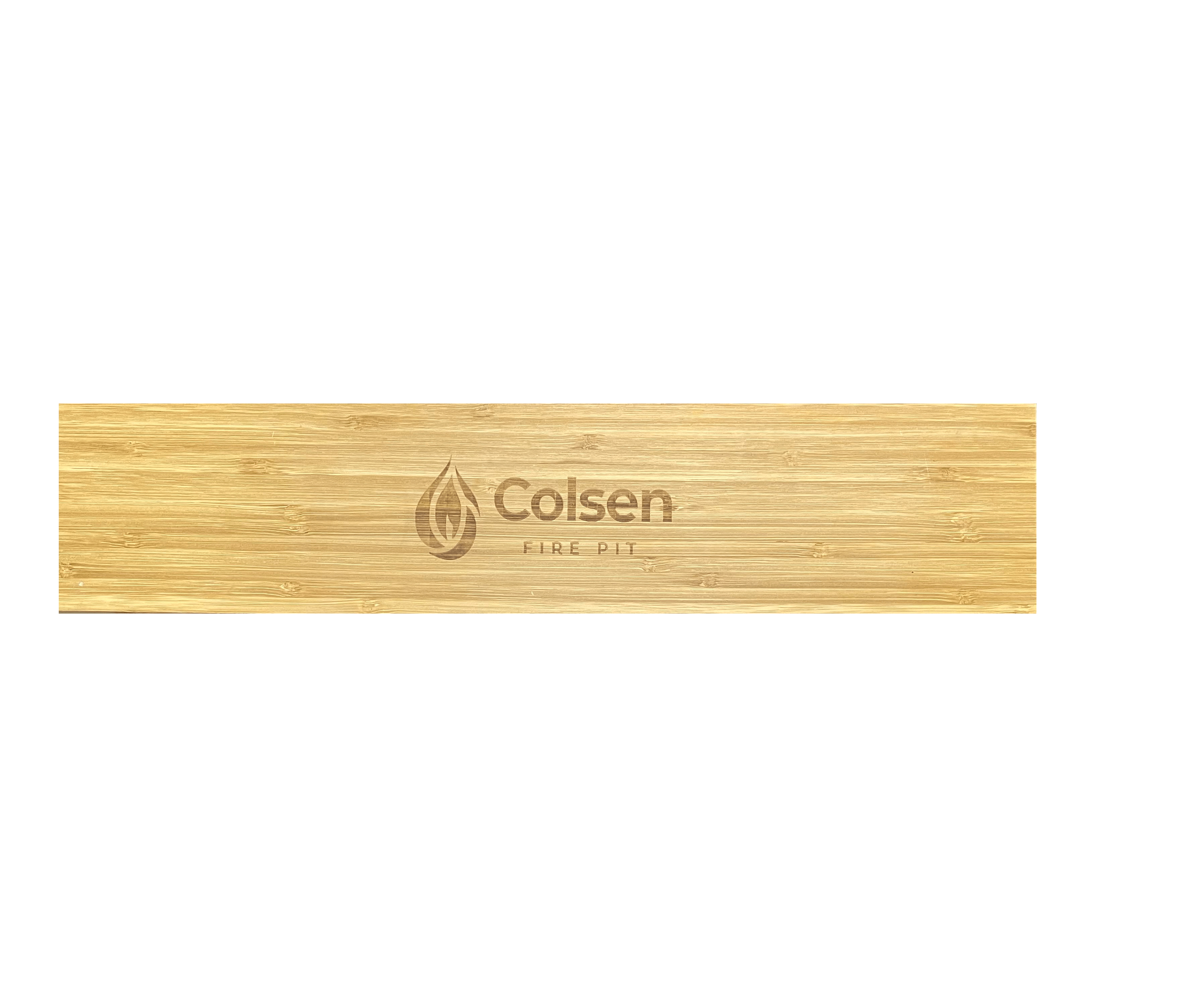 Bamboo Cover for Rectangular Unit - Colsen Fire Pit