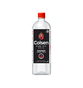 Colsen Fireplace Fuel, Ventless, Bio-Ethanol, Clean Burning/Eco-Friendly (1000mL /32 oz.) - (Each)